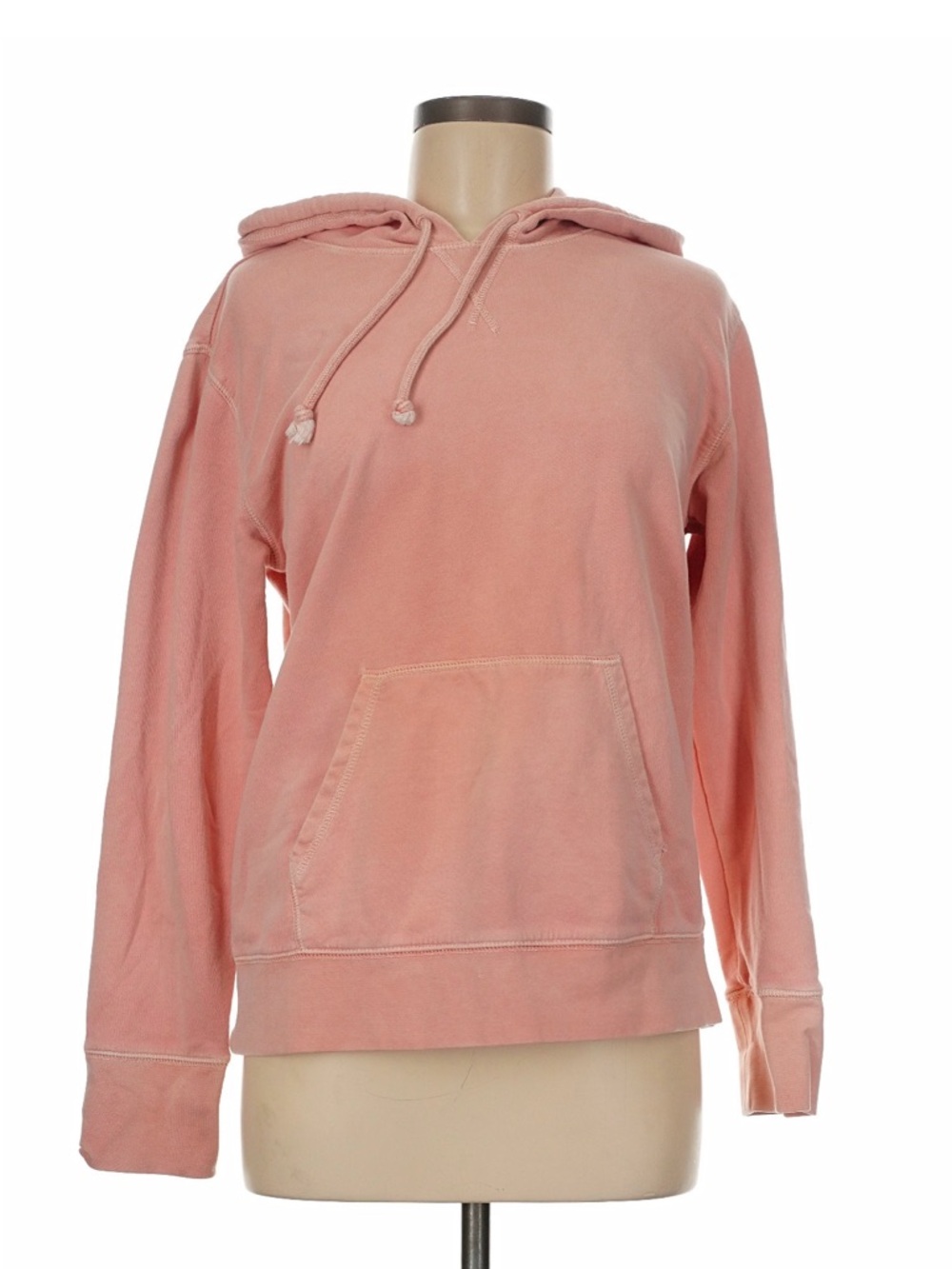 J. Crew coral Pink Pullover Hoodie